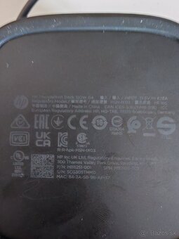 Dock HP Thunderbolt g4 120w - 7
