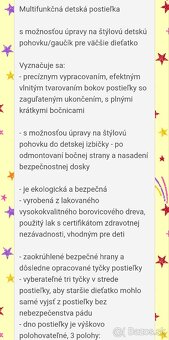 Detska multifinkcna postielka - 7