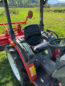 Japonský malotraktor YANMAR F210 s rotavátorom - 7