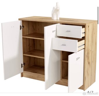 Komoda + rohovy pisaci stol - 7