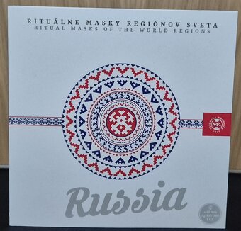 Predám Investičné zlaté a strieborné mince Rituálne masky - 7