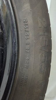 VW Tulsa Bi-Color R17" originálne disky - 7