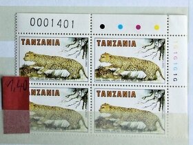 Známky - fauna Tanzánia - 7