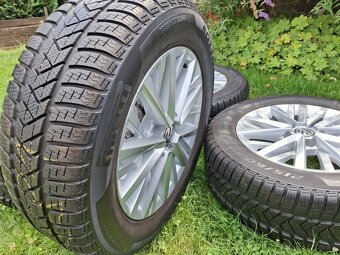 16" ALU 5x112 orig VW a iné + zimné 215/60 r16 do 8,5mm - 7