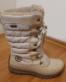 Damske kožené zimné čižmy Timberland veľ.40 - 7
