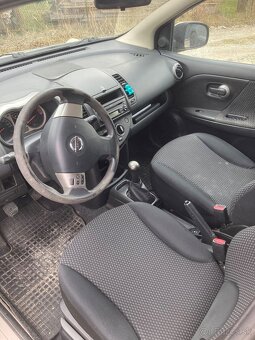 Nissan Note 2007, 1.4 benzin 65kw, klima, nová stk - 7