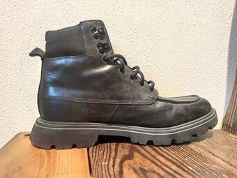 Kožené topánky Hugo Boss - 7