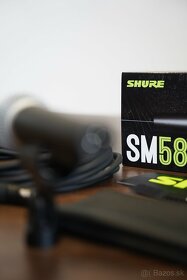 Shure SM58-LCE Vokálny dynamický mikrofón + kábel - 7