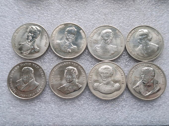 set striebornych medaili - Patrioten des Befreiungskampfes - 7