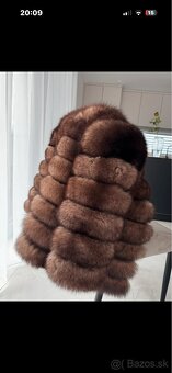Pravý kožuch 4 v 1 z pravej líšky - 7