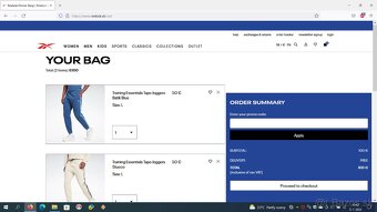 Tepláky Reebok, Teplákové kapsáče Zara - 7