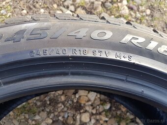 245/40 r18 zimné pneumatiky 2ks Pirelli DOT2021 - 7