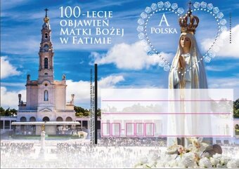 2017 Spoločné vydanie Fatima 100 r. zjavenia Marie vo Fatime - 7