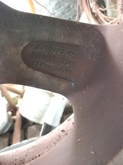 ALU disky T6 elektrony 4x98 R16 205/55 - 7