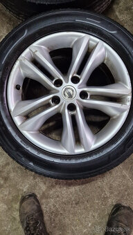 Predám elektrony, kolesa Nissan quaskai 235/55 R18 aj R17 - 7