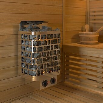 Luxusní Fínska sauna z cedru pro 4-6 osob - 7