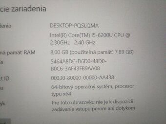 predám 12" HP elitebook 820 g3/ Intel core i5 /ssd /8gb ram - 7