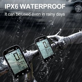 Kvalitný GPS ANT+ Smart CykloPočítač CYCPLUS M1, C3 - 7