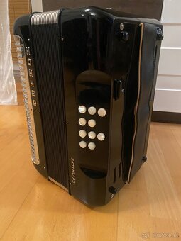 Heligonka Hohner Ouverture IV CF 4hlas + Kufor - 7