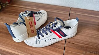 New: Big Star tenisky | veľ. 45 | Biele - 7