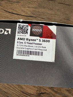 Predám AMD Ryzen 5 3600 plne funkčný - 7