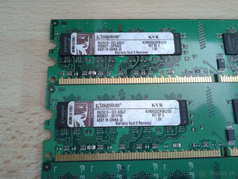 ddr1-256-512mb 1gb a ddr2 1gb  za 5e kus - 7