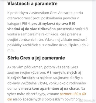 Dlažba gres antracit 60x120 - 7