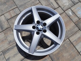 5x100 r16 hliníkové disky Audi, Skoda, Volkswagen - 7