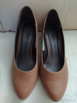 NOVÉ kožené hnedé lodičky veľ. 36 (osobný odber) - 7