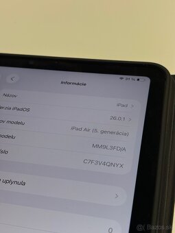 iPad Air 2022 (5. generácia) 256 GB - 7