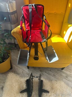 Detská sedačka na bicykel + chrániče na nôžky grátis - 7