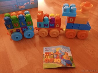 MEGA BLOKS Hudobný vláčik s písmenkami - 7