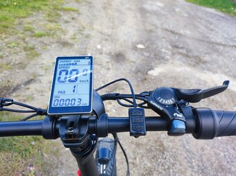 Úplne nový elektrobicykel Pionver P40, skladací, fat tire - 7