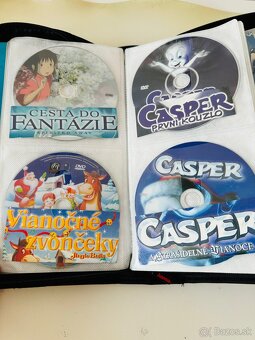 56 ks DVD s rozprávkami, všetko originály aj s HAMA obalom - 7