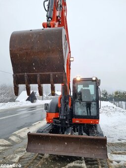Pásové rýpadlo Kubota KX080-4 s dlhým ramenom 8,5 t PLUS. Ak - 7