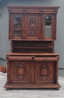 Príborník starožitný – 233 x 156 x 60 cm. - 7