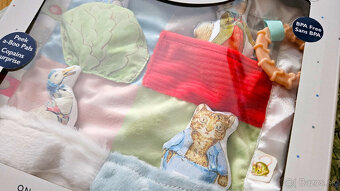 Peter Rabbit 4 ks set, detský uterák, aktivity deka, kuchyns - 7