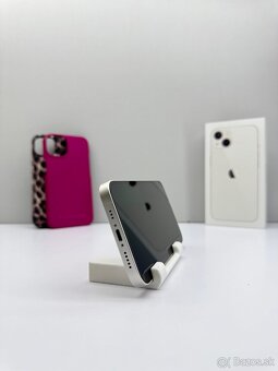 iPhone 13 WHITE 128GB TOP STAV NOVÁ BATÉRIA 100% - 7