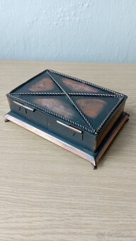 Stará Medená šperkovnica... - 7