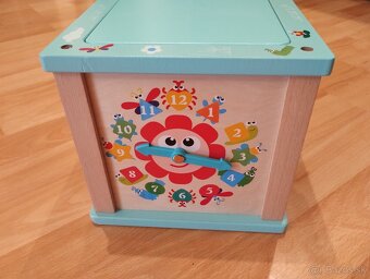 Drevenná multiaktívna kocka - 7