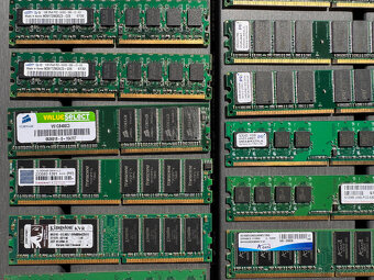 PC RAM pamäte: 256 MB, 512 MB, 1 GB a 2 GB - 7