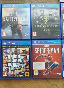 Sony Playstation 4 500GB + 15 hier +externy disk - 7