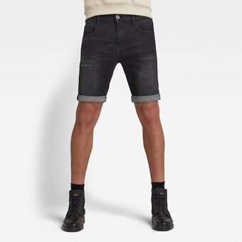 panske riflove sortky, kratasy G-STAR RAW 3301 velkost W35 - 7