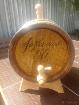 Dubové sudy.DOPRAVA V CENE - 7