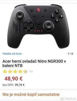 Herný ovládač Acer - 7