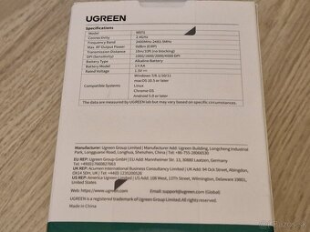 Vertikálna myš UGREEN M571 - 7