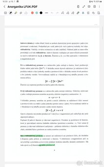Spoznámkované testovnice z chémie na LFUK v Bratislave + bon - 7