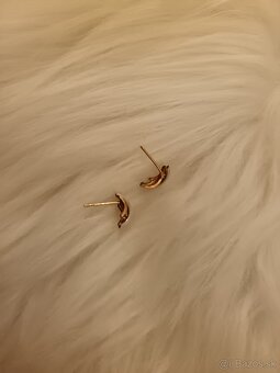 Zlaté náušnice 9k - 7