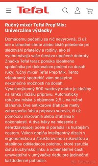 Novy mixér Tefal - 7