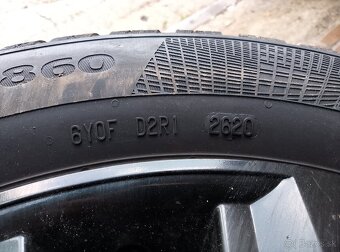 Predám Zimné Pneumatiky Na plech Disk 5x112 R16 DOT 2020 - 7